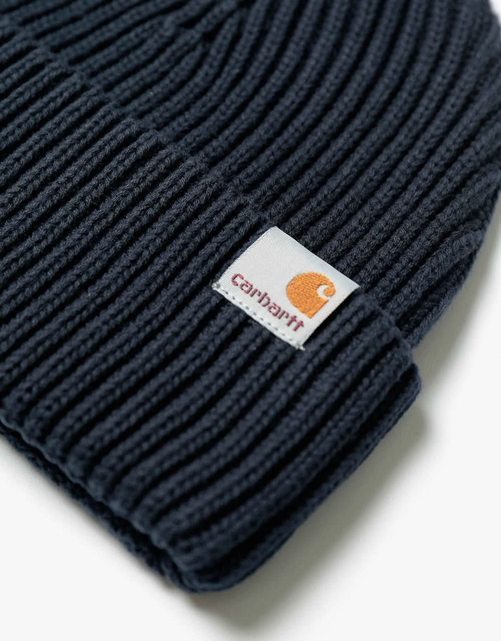 Carhartt WIP Burbank Beanie - Dark Navy