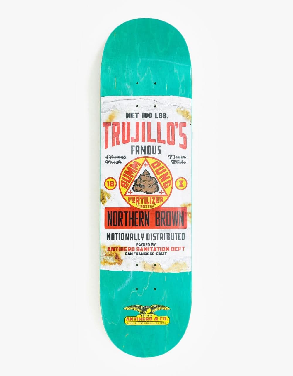 Anti Hero Trujillo General Mercantile Skateboard Deck - 8.5"