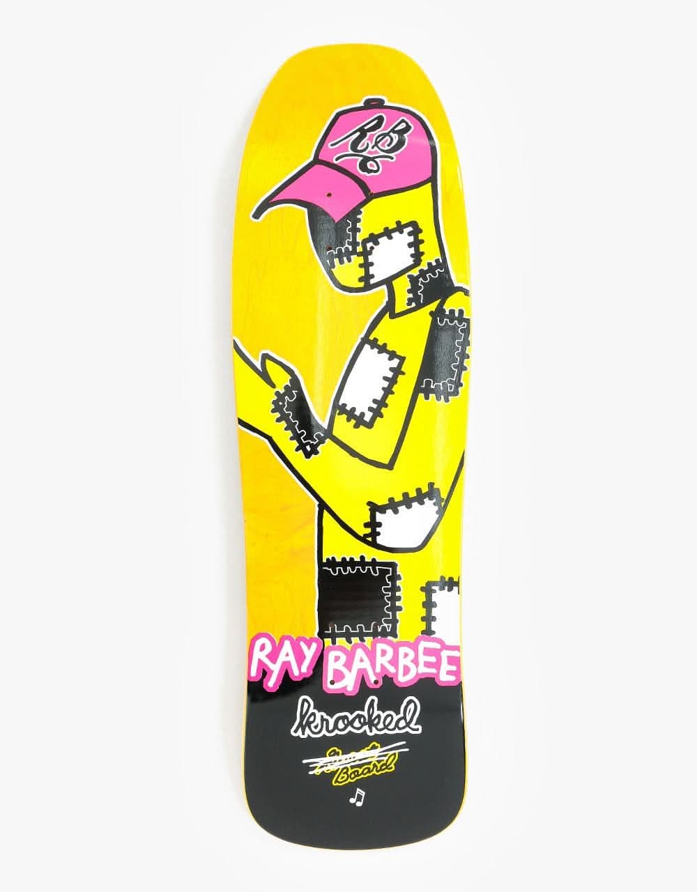 Krooked Barbee Redux Skateboard Deck - 9.5"