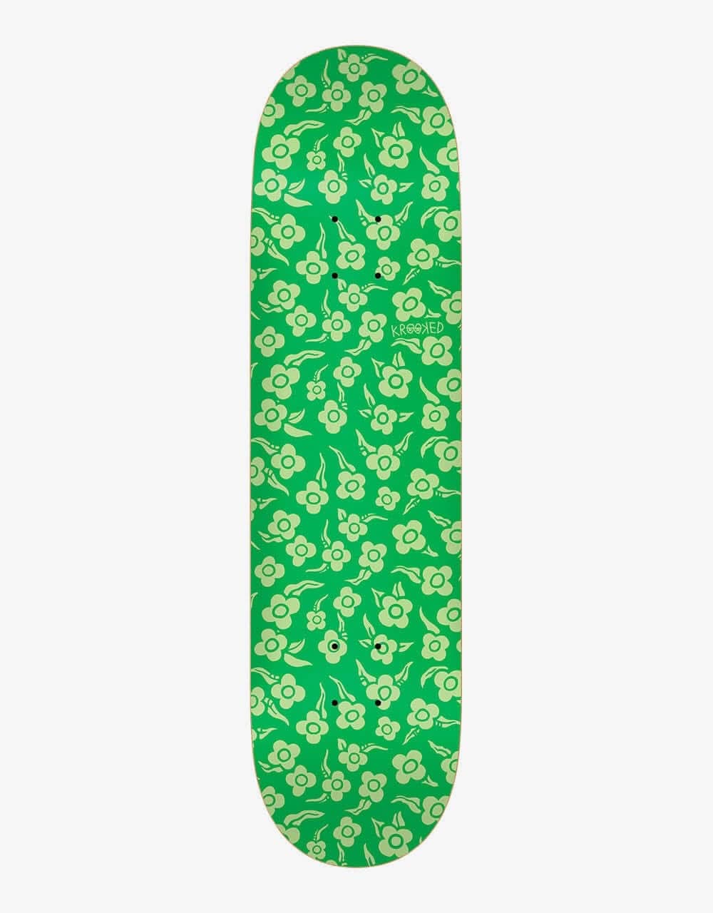 Krooked Flowers Skateboard Deck - 8.38"