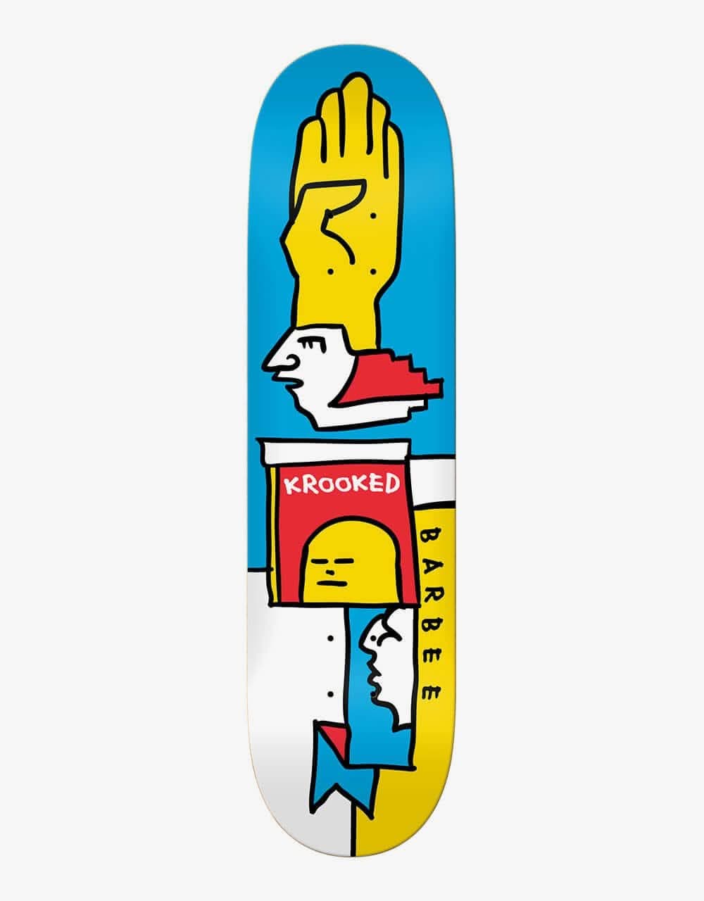 Krooked Ray Barbee Mondriaan Skateboard Deck - 8.5"