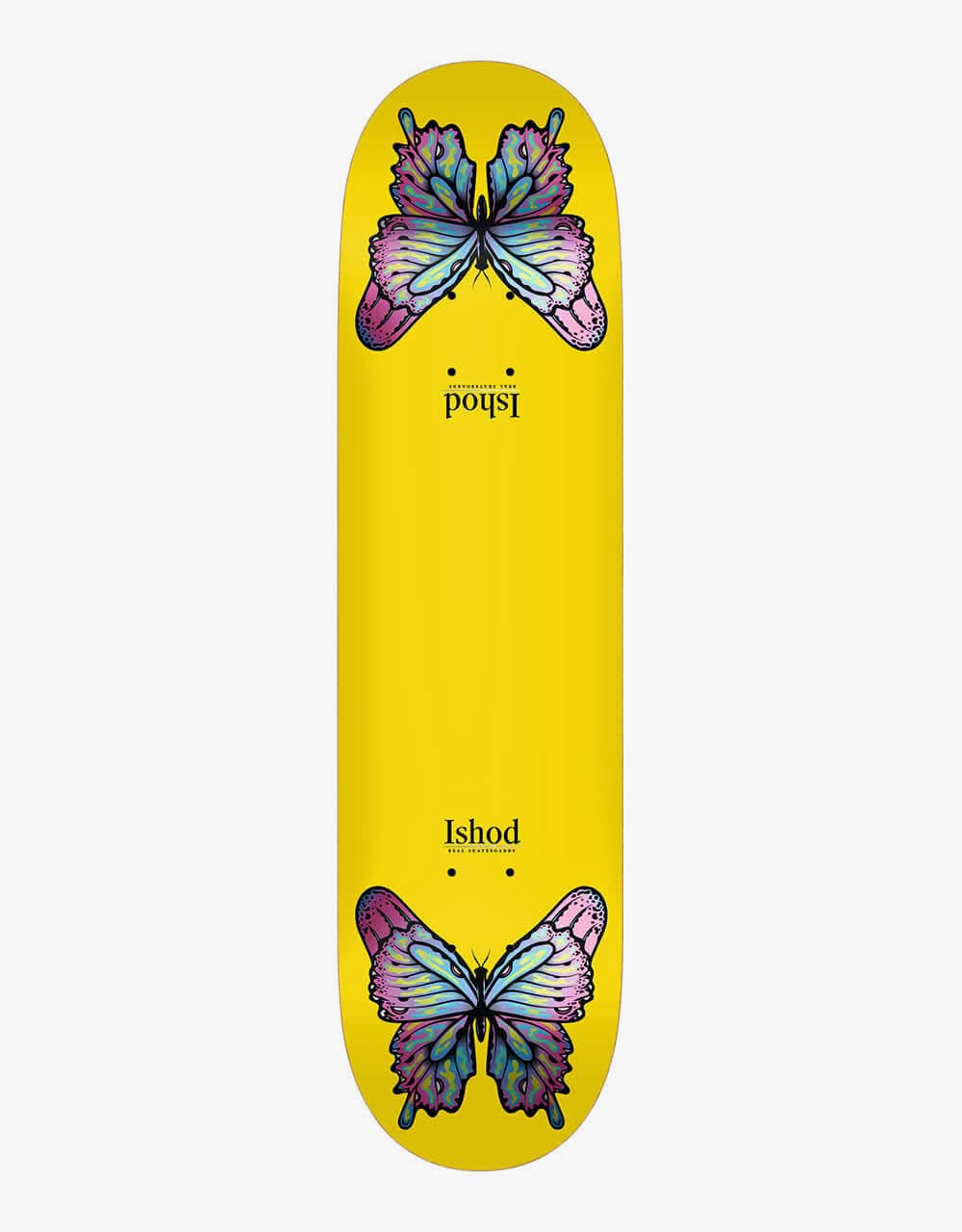 Real Ishod Monarch Twin Tail Skateboard Deck - 8.5"