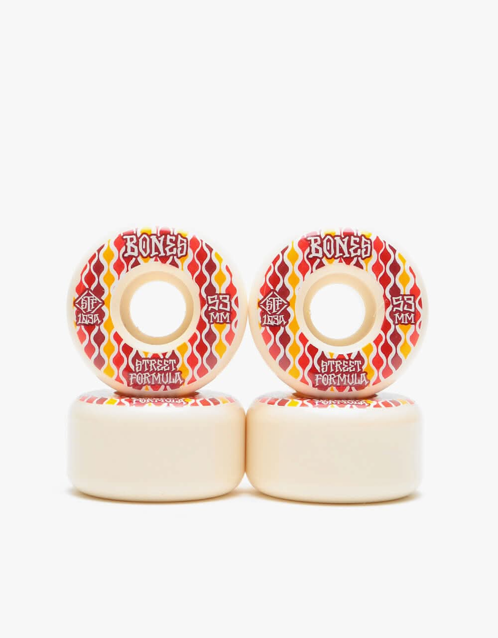 Bones Retros V2 Locks STF 103a Skateboard Wheel - 53mm