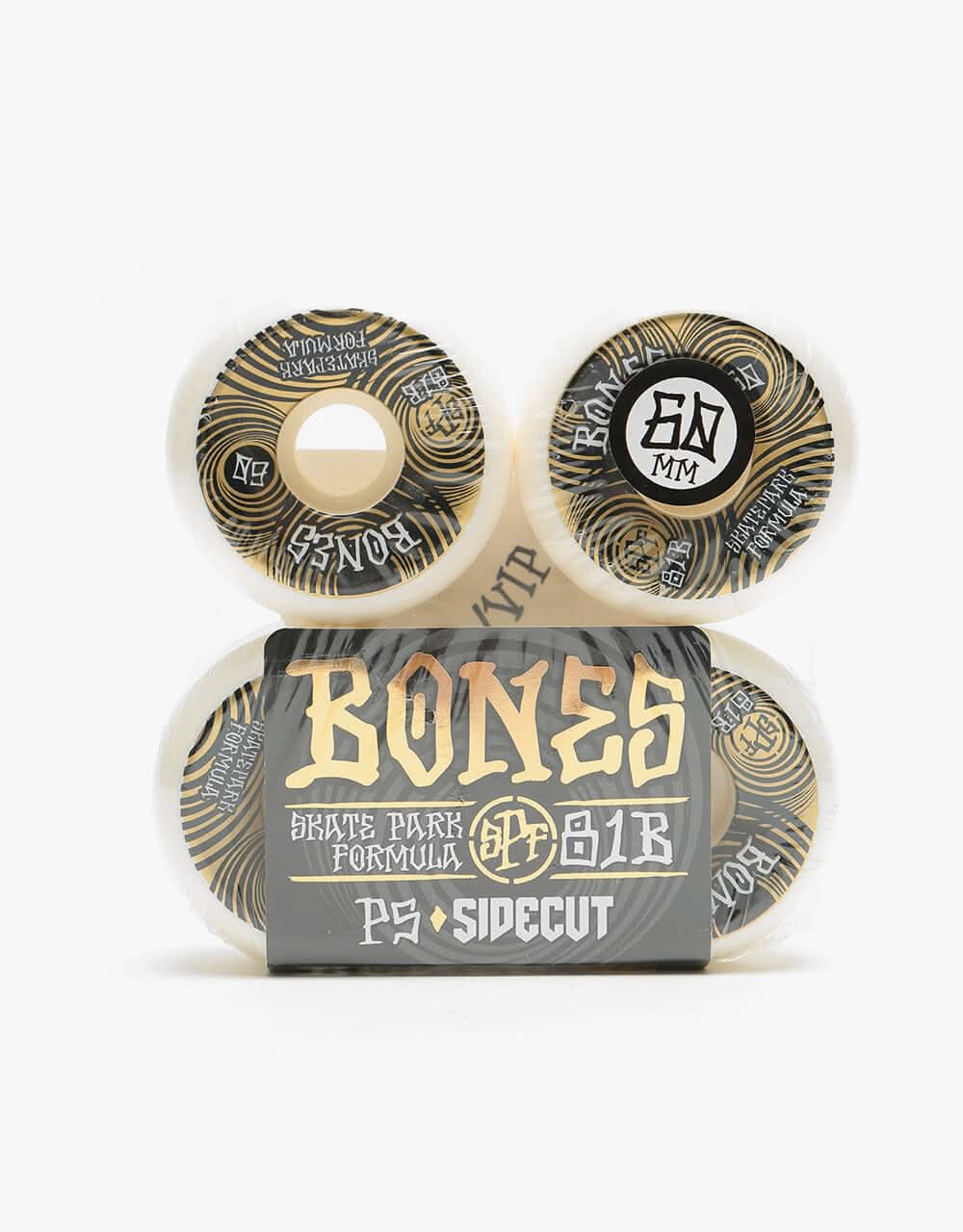 Bones Ripples P5 Sidecut SPF 81b Skateboard Wheel - 60mm