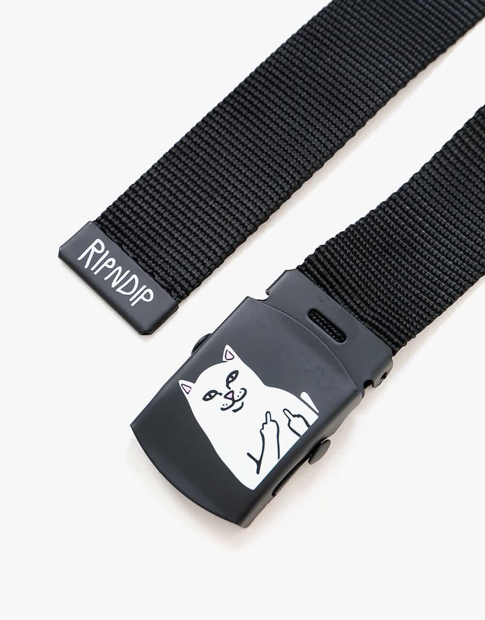 RIPNDIP Lord Nermal Web Belt - Black