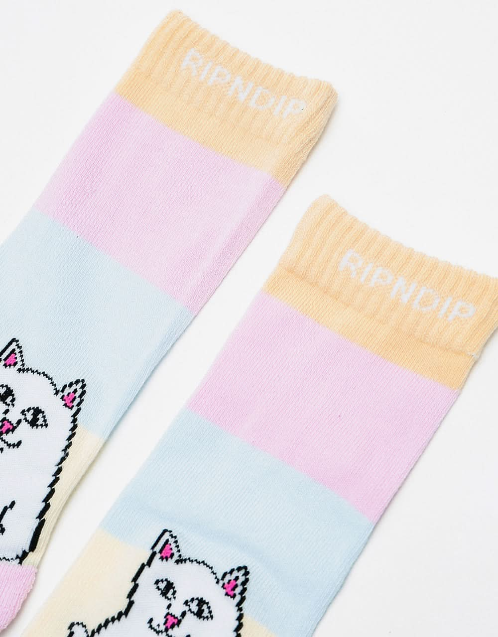 RIPNDIP Lord Nermal Mid City Socks - Multi