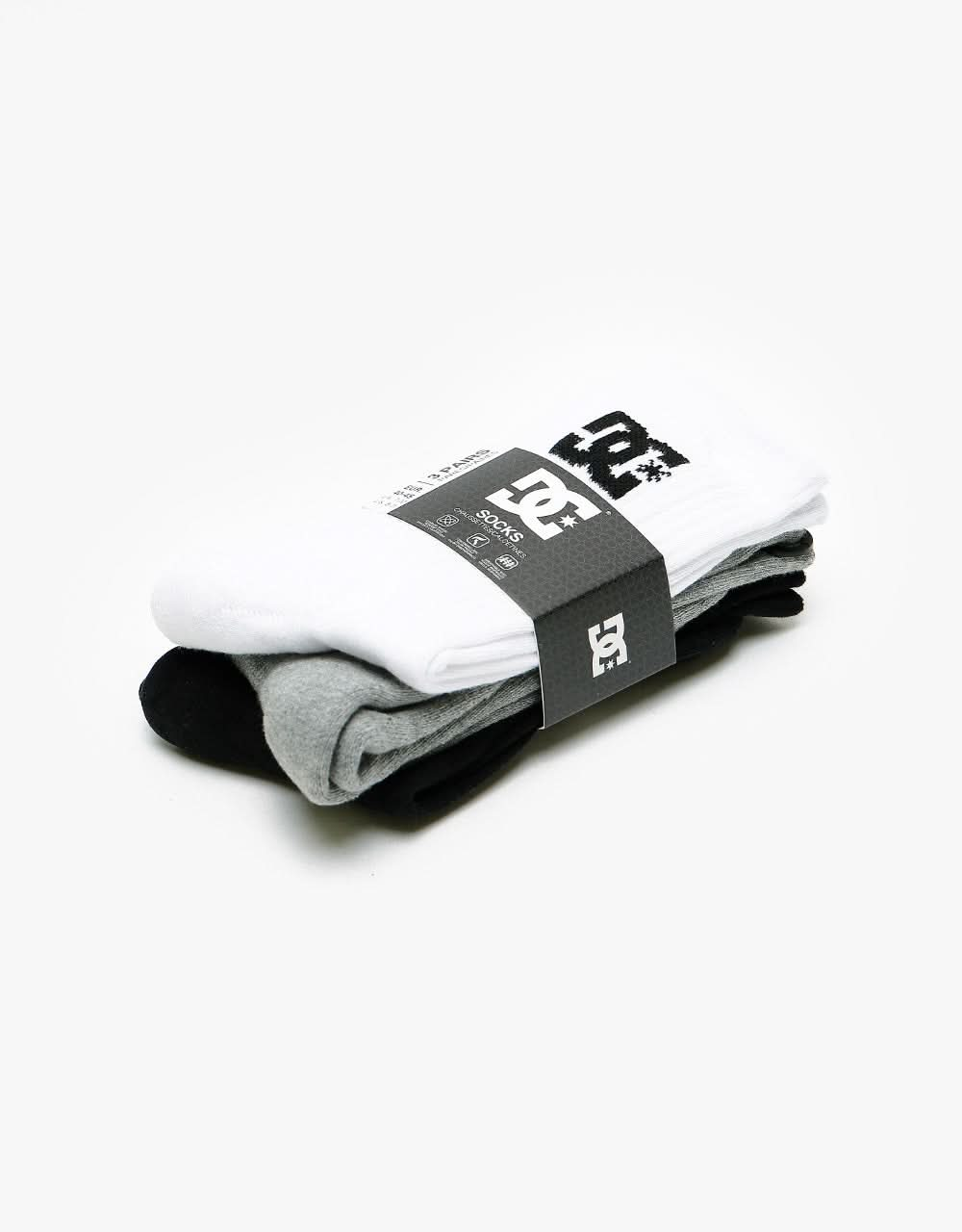 Pack de 3 calcetines DC Crew - Surtido