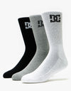 Lot de 3 chaussettes DC Crew - Assorties