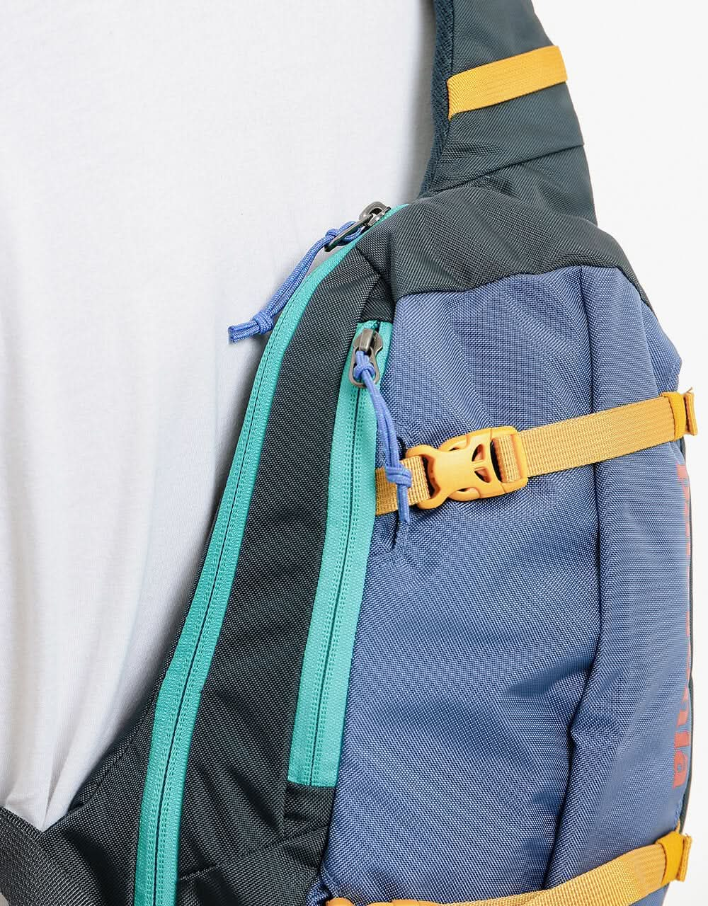 Patagonia Atom 8L Sling - Patchwork/Smolder Blue