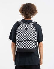 Mochila Vans Construct Skool - Cuadros negro/blanco