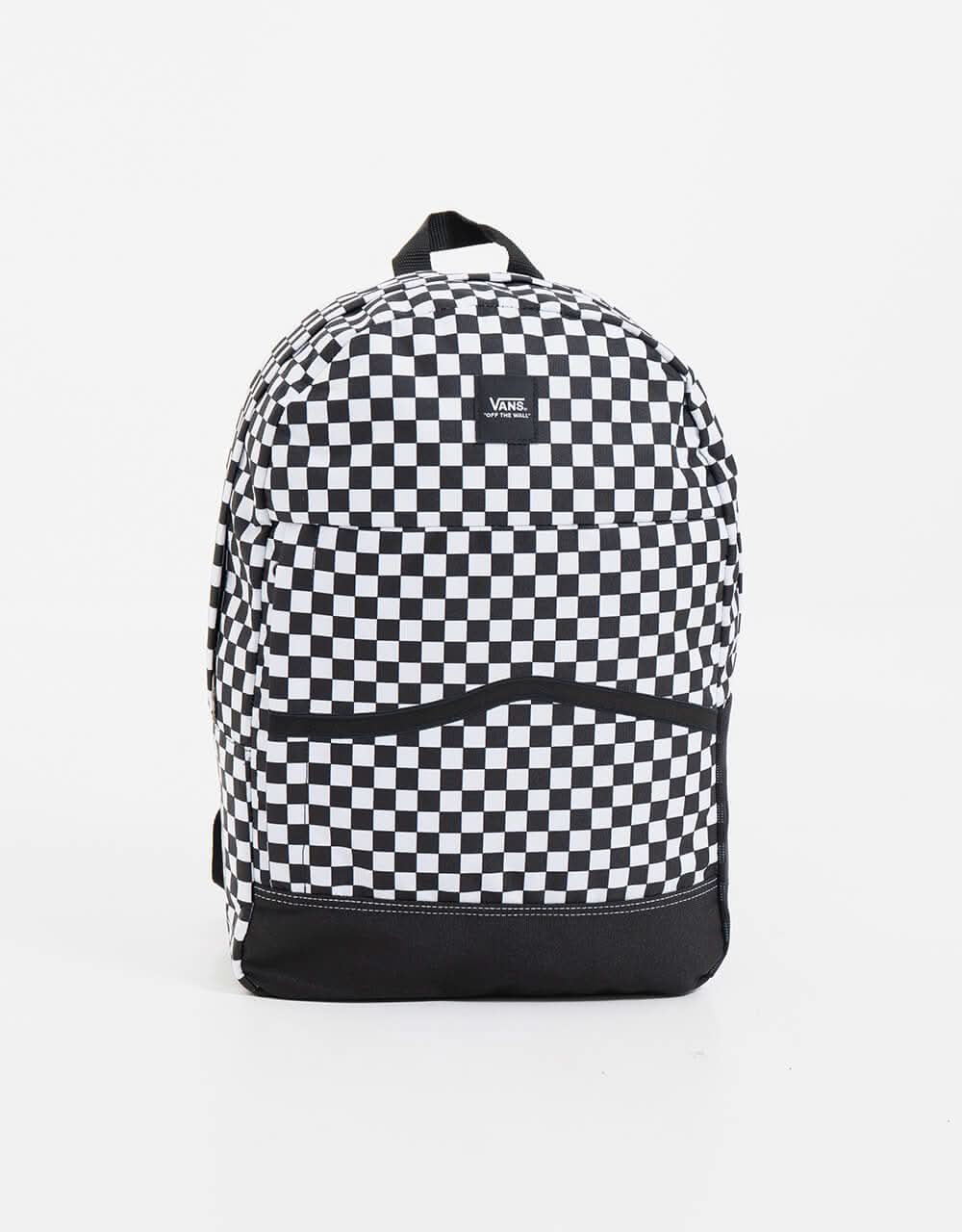 Sac à dos Vans Construct Skool - Noir/Carrelage blanc