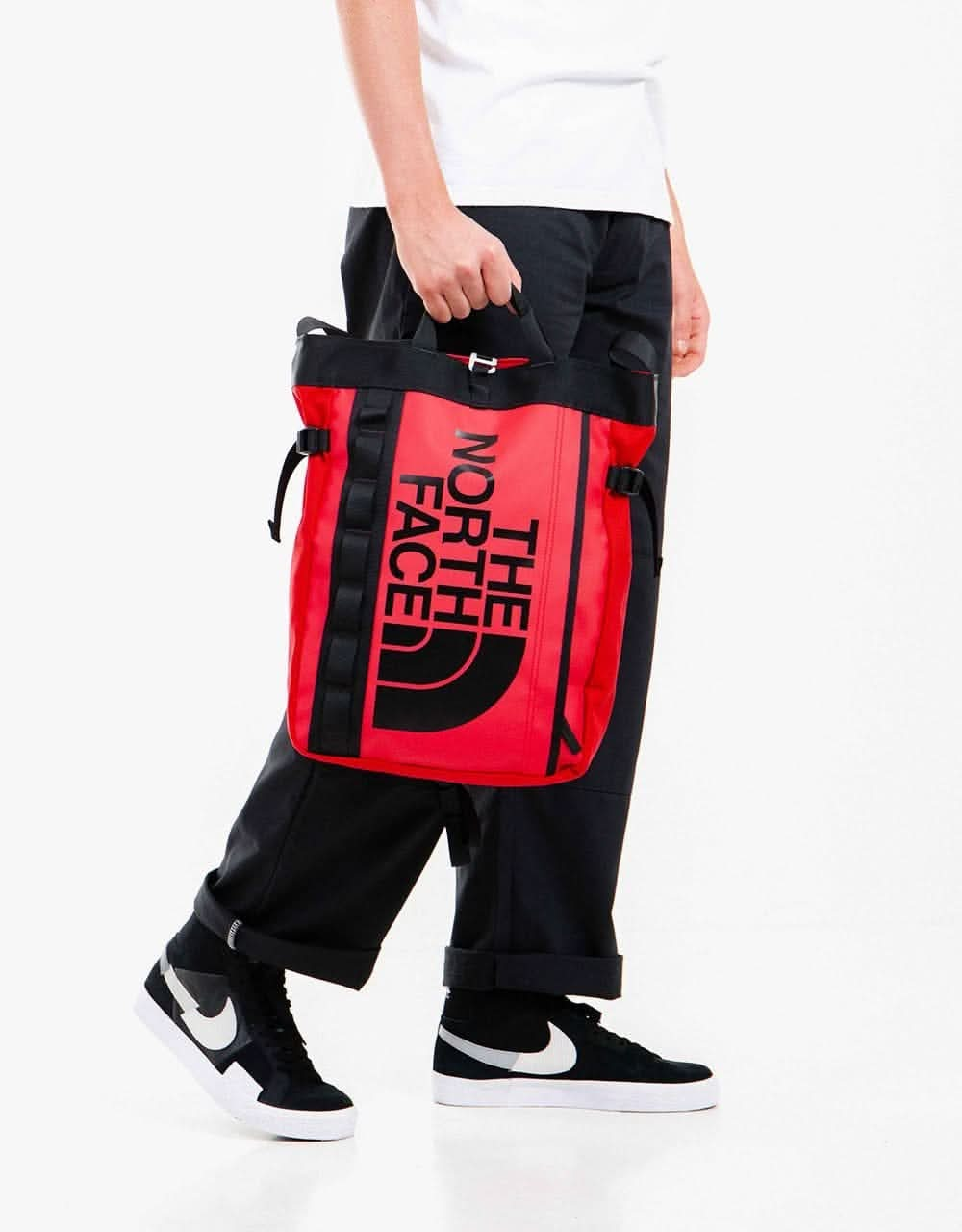 The North Face Base Camp Fuse Box Backpack - TNF Red/TNF Black