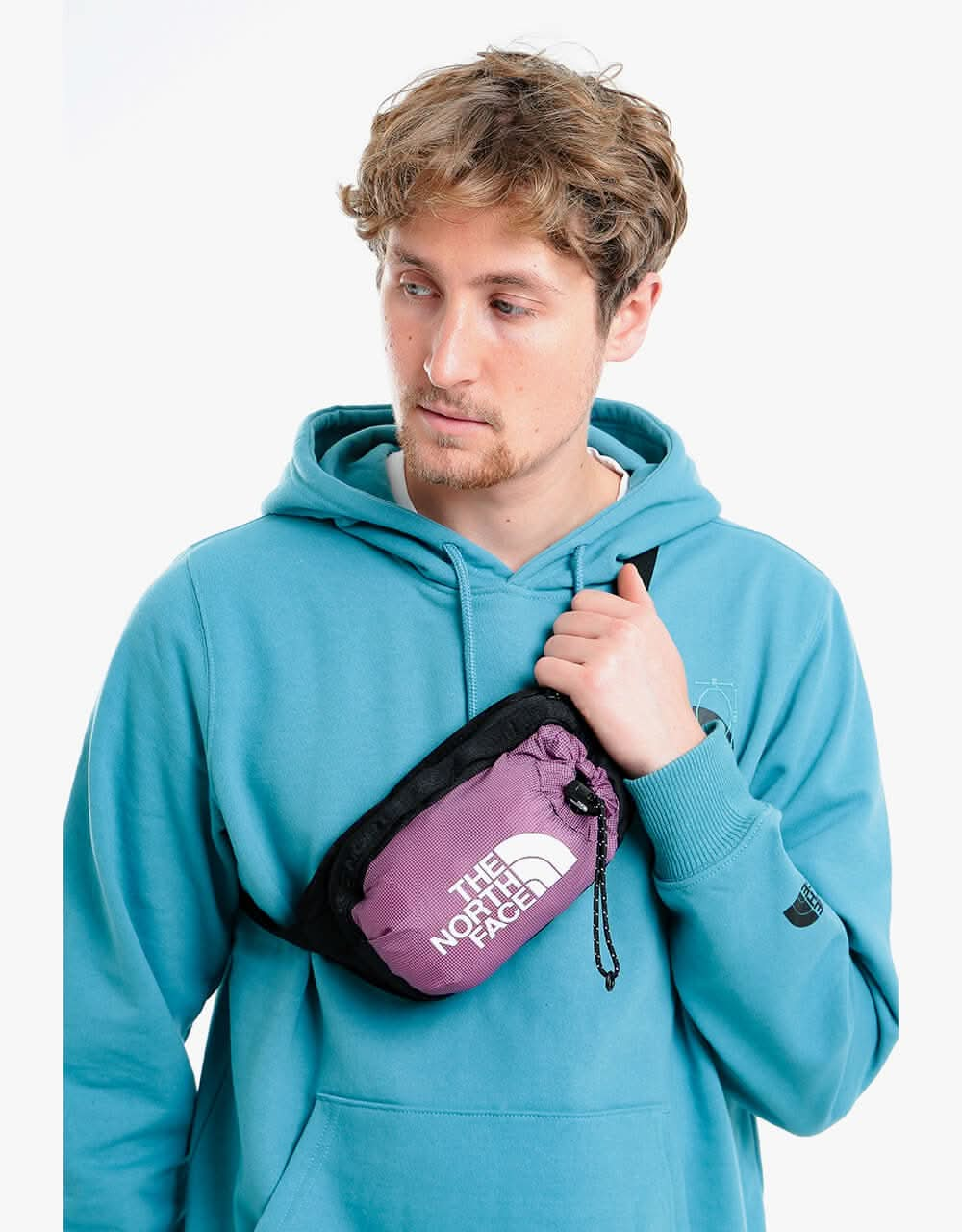 The North Face Bozer Hip Pack III Small Cross Body Bag - Pikes Purple/TNF Black