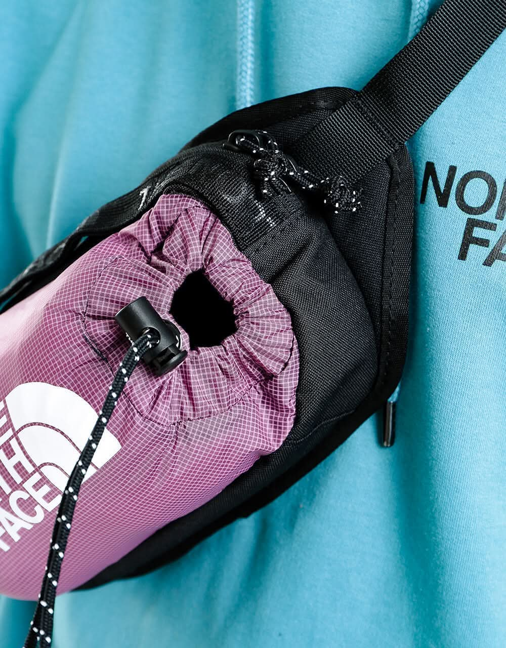 The North Face Bozer Hip Pack III Small Cross Body Bag - Pikes Purple/TNF Black