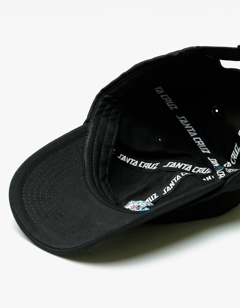 Casquette Santa Cruz Organic Screaming Mini - Noir