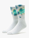 Santa Cruz Empty Moon Dot Socks - Heather Splash