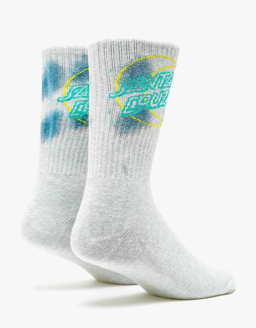 Santa Cruz Empty Moon Dot Socks - Heather Splash