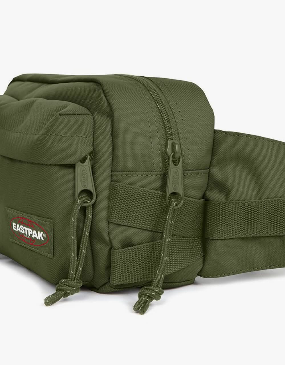 Eastpak Bumbag Double Cross Body Bag - Dark Grass