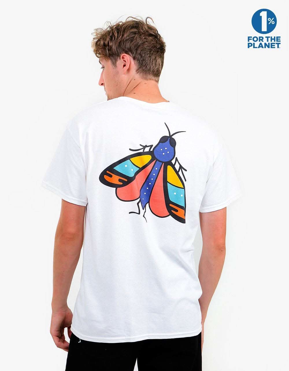 Route One Moth T-Shirt - White