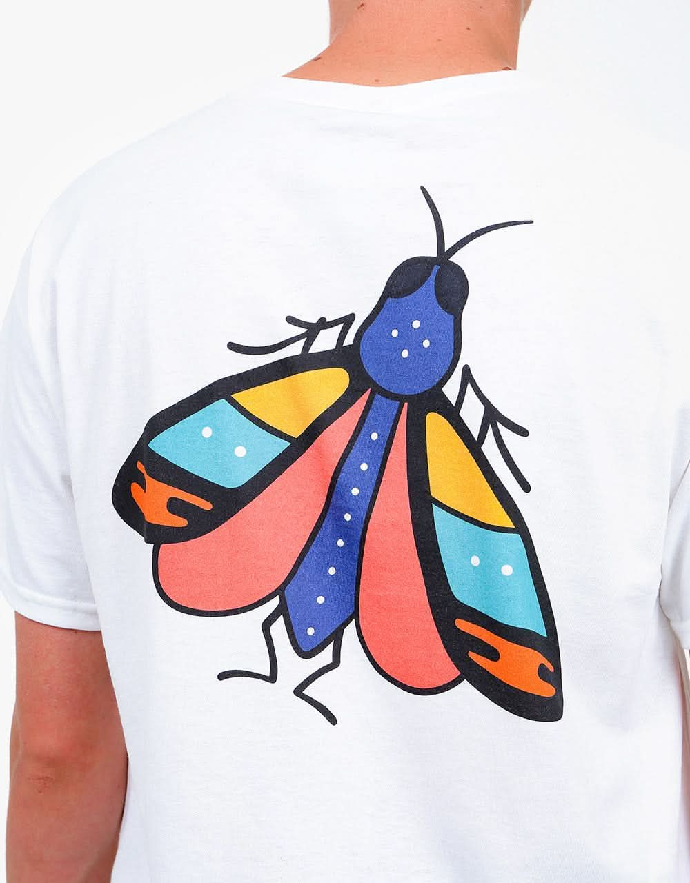 Route One Moth T-Shirt - White