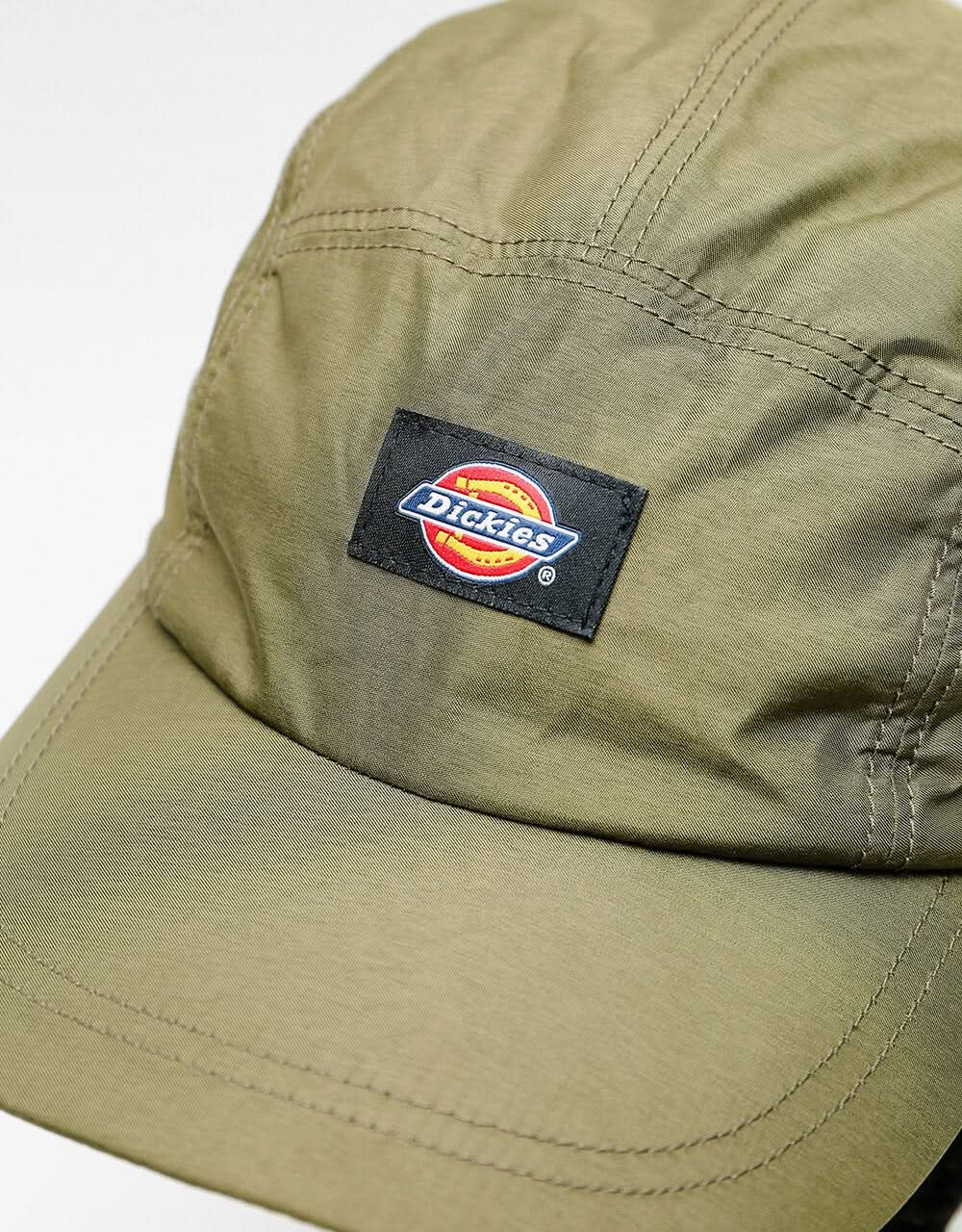 Dickies King Cove 5 Panel Cap - Military Green