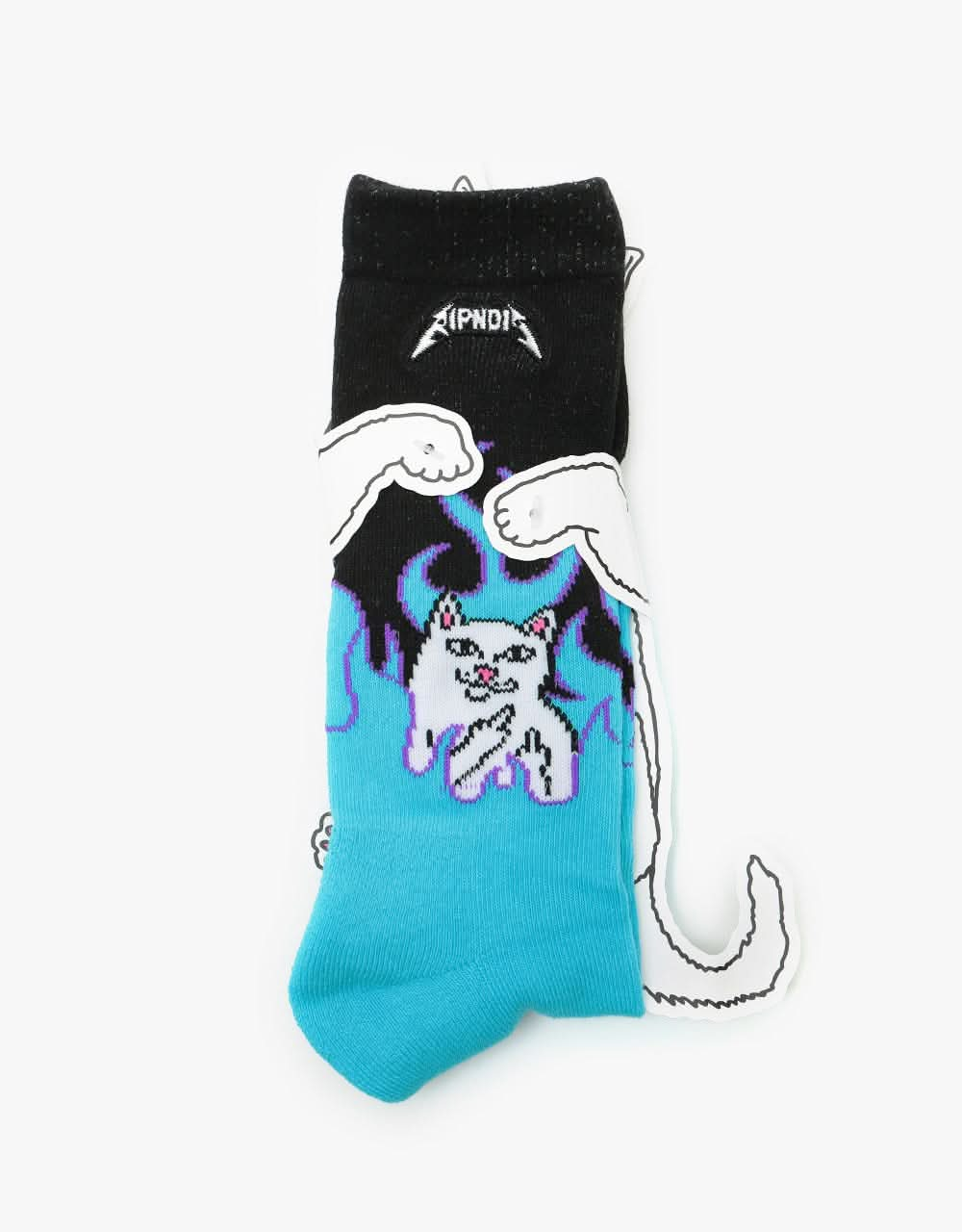 RIPNDIP Welcome To Heck Socks - Electric Blue