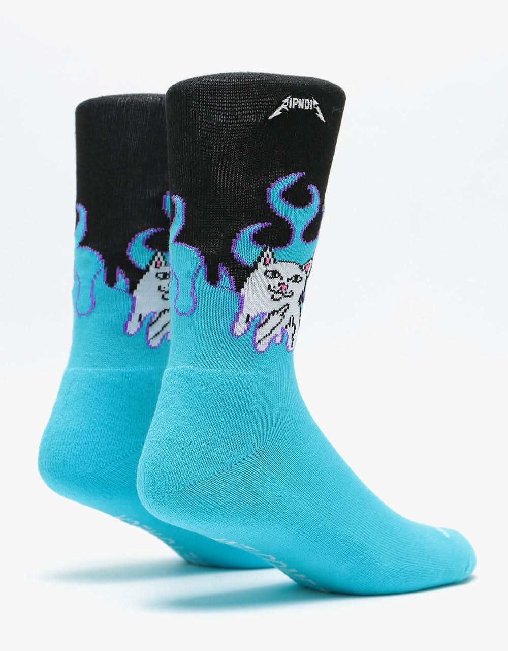 RIPNDIP Welcome To Heck Socks - Electric Blue