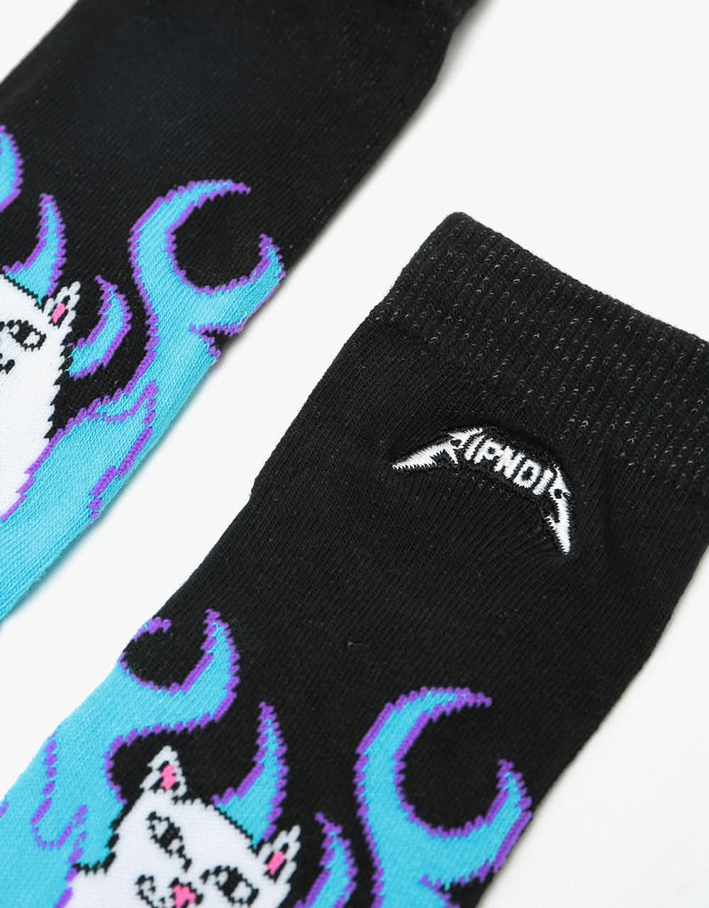 RIPNDIP Welcome To Heck Socks - Electric Blue