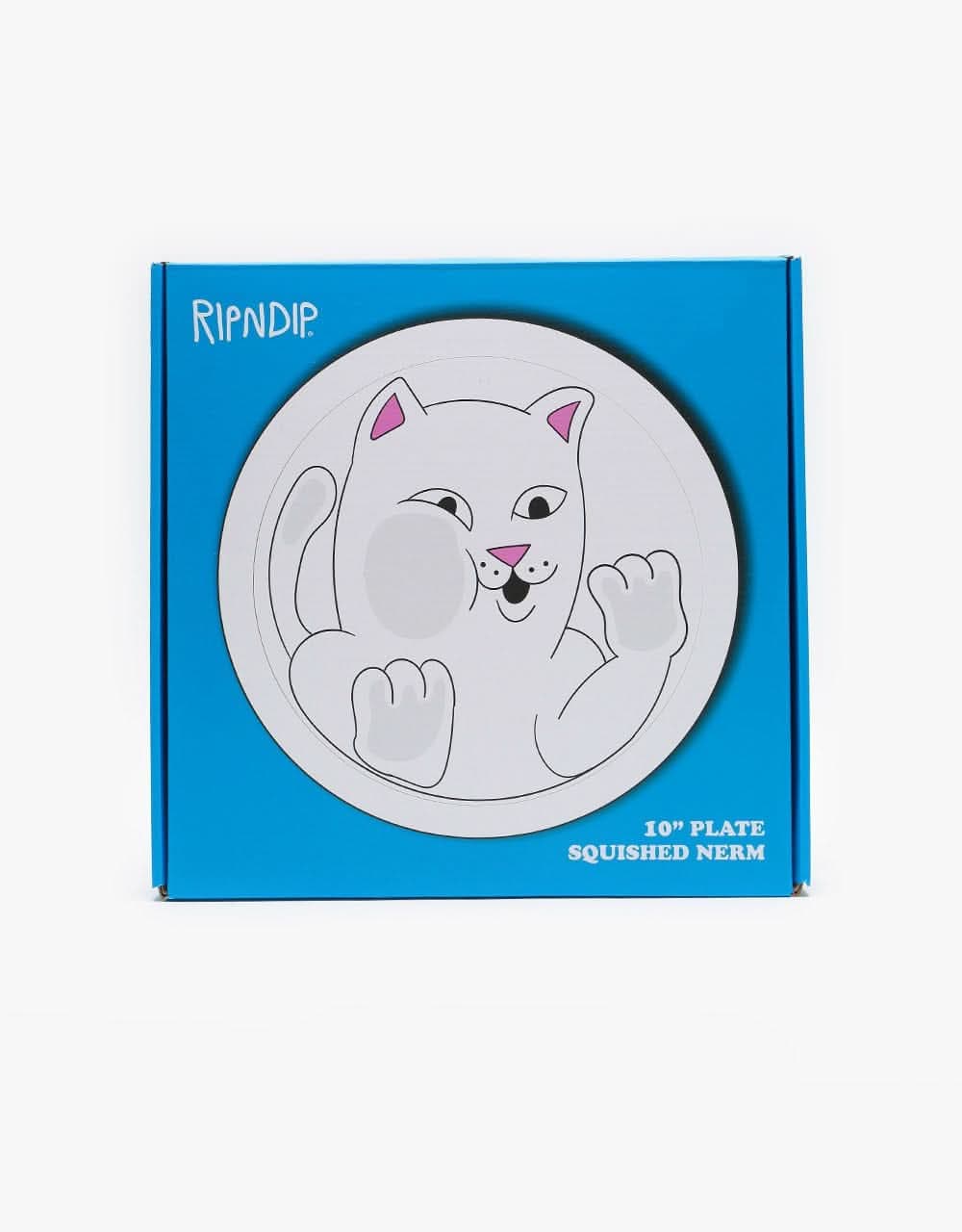 RIPNDIP Stuffed Again Ceramic Plate - White