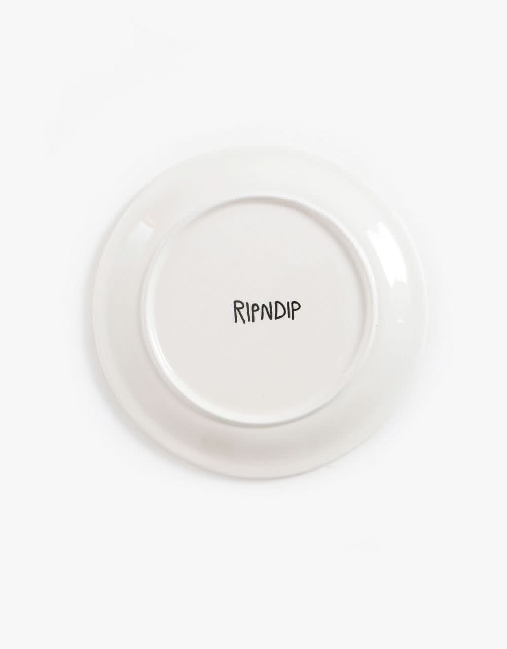 RIPNDIP Stuffed Again Ceramic Plate - White