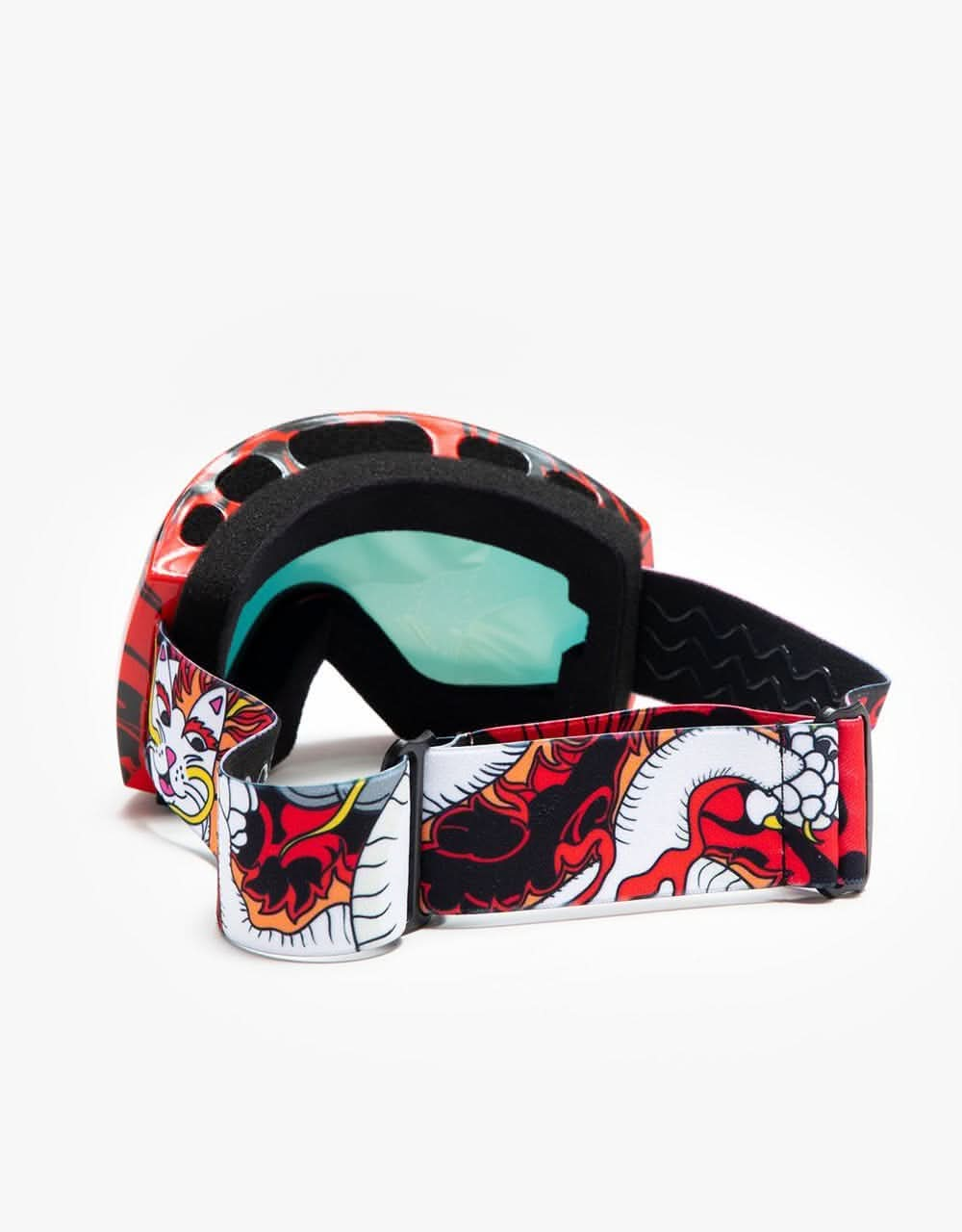 RIPNDIP Dragonerm Snow Goggles - Red