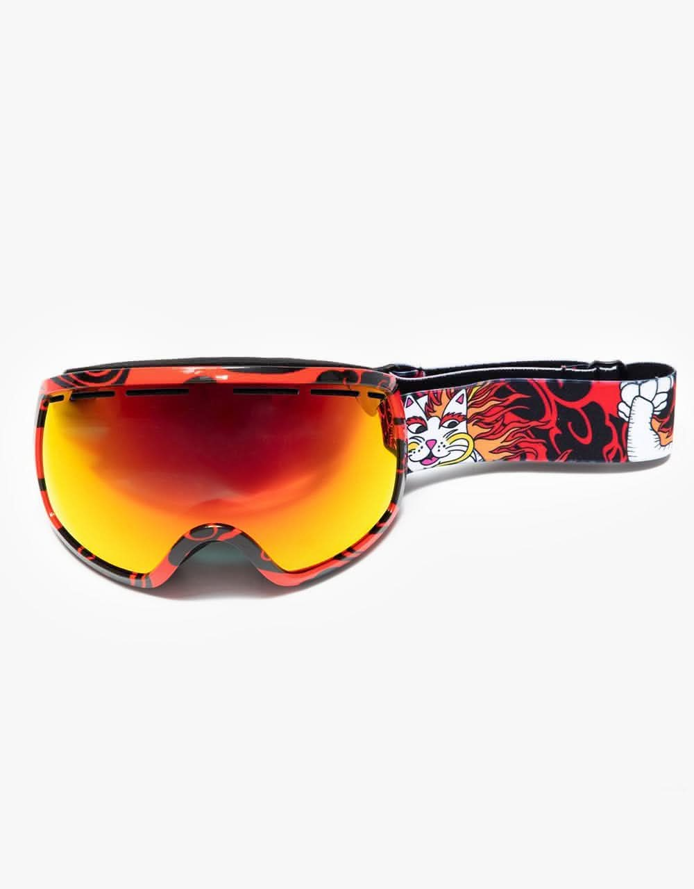 RIPNDIP Dragonerm Snow Goggles - Red