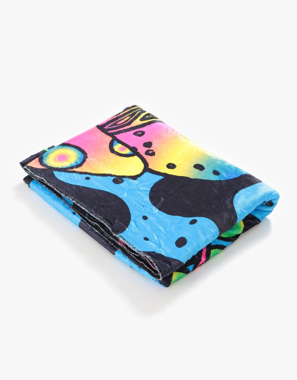 RIPNDIP Psychedelic Nerm Plush Blanket  - Blue