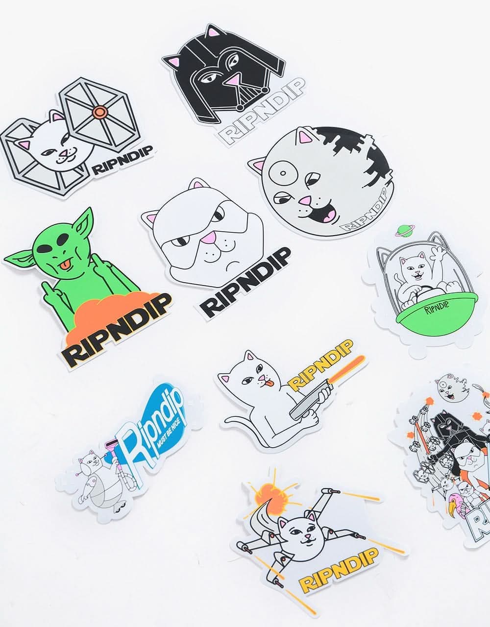 RIPNDIP Far Far Away Sticker Pack - Multi