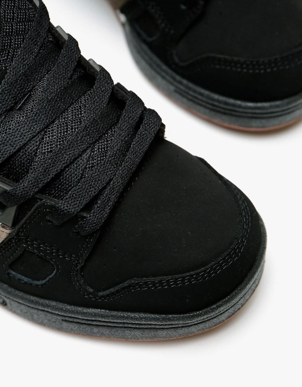 DVS Celsius Skate Shoes - Black/Camo/Charcoal Nubuck