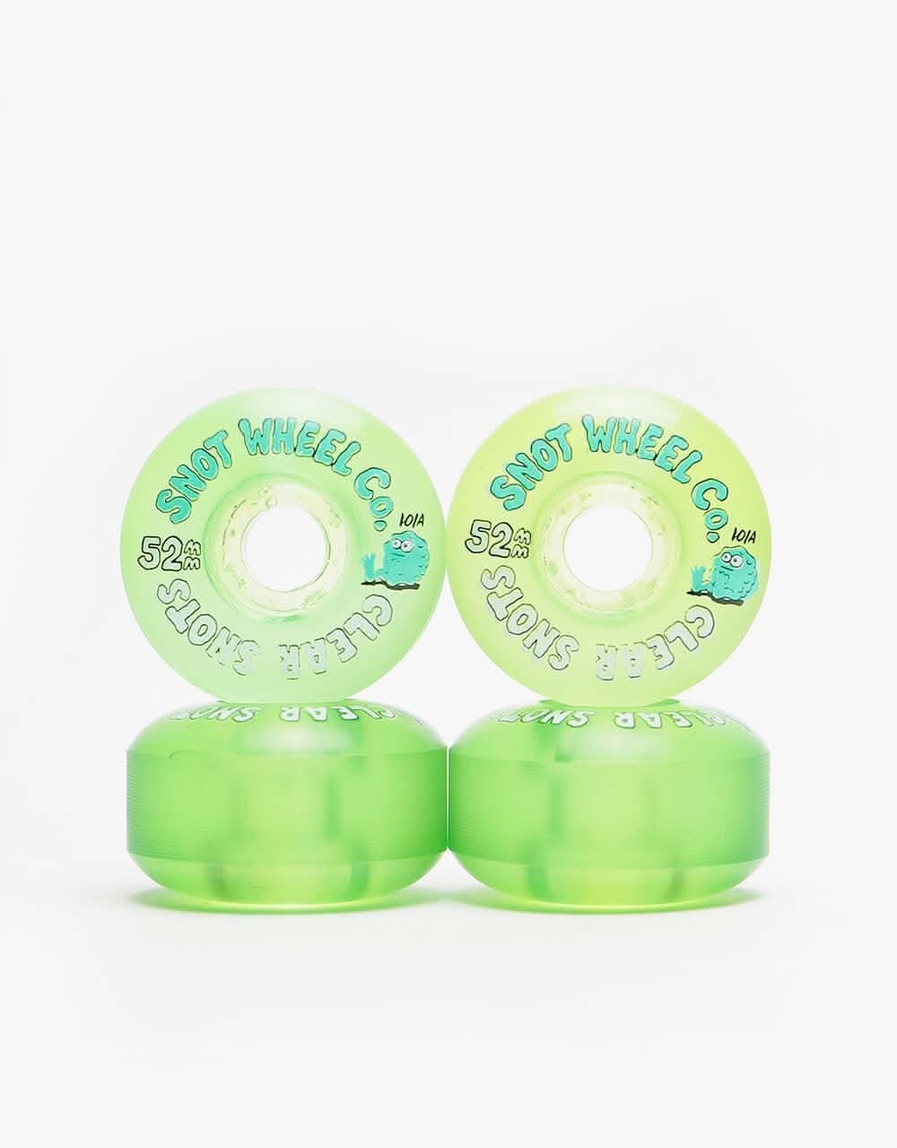 Snot Clear Snots Skateboard Wheel - 52mm