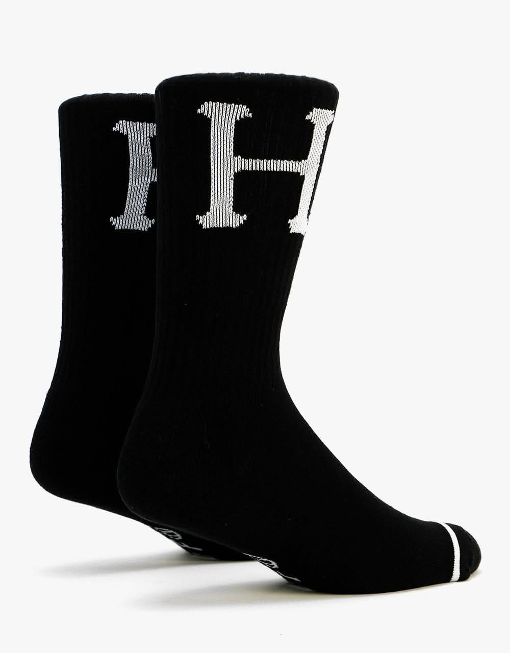 HUF Classic H Socks - Black/White