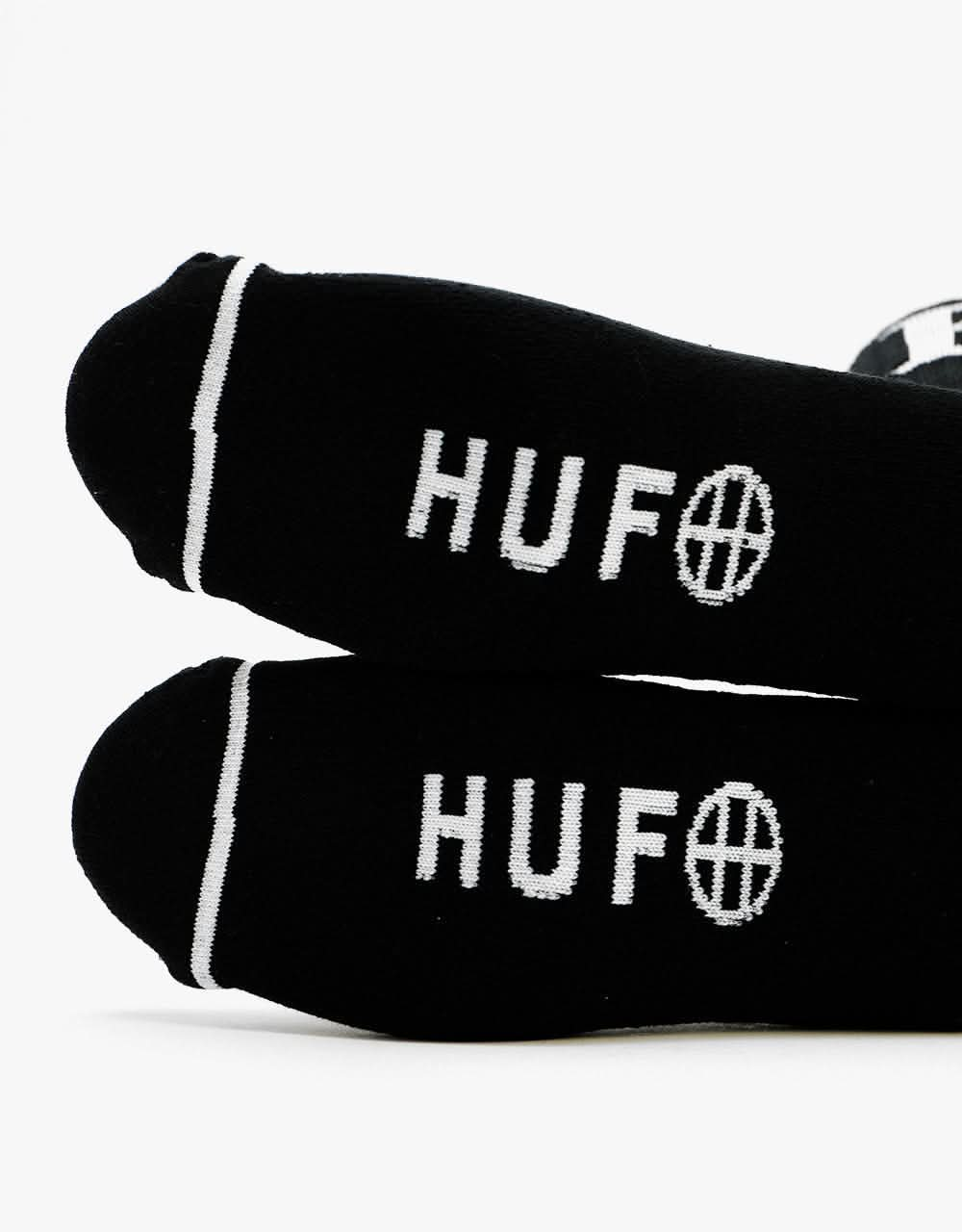 HUF Classic H Socks - Black/White