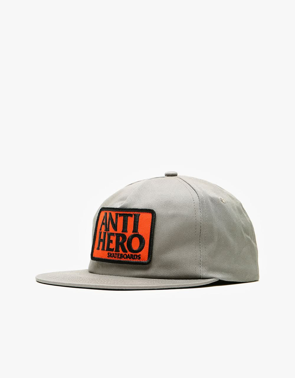 Anti Hero Reserve Patch Snapback Cap - Charcoal/Red