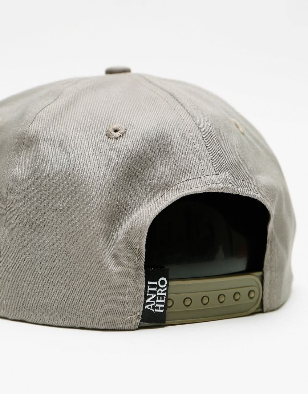 Anti Hero Reserve Patch Snapback Cap - Charcoal/Red