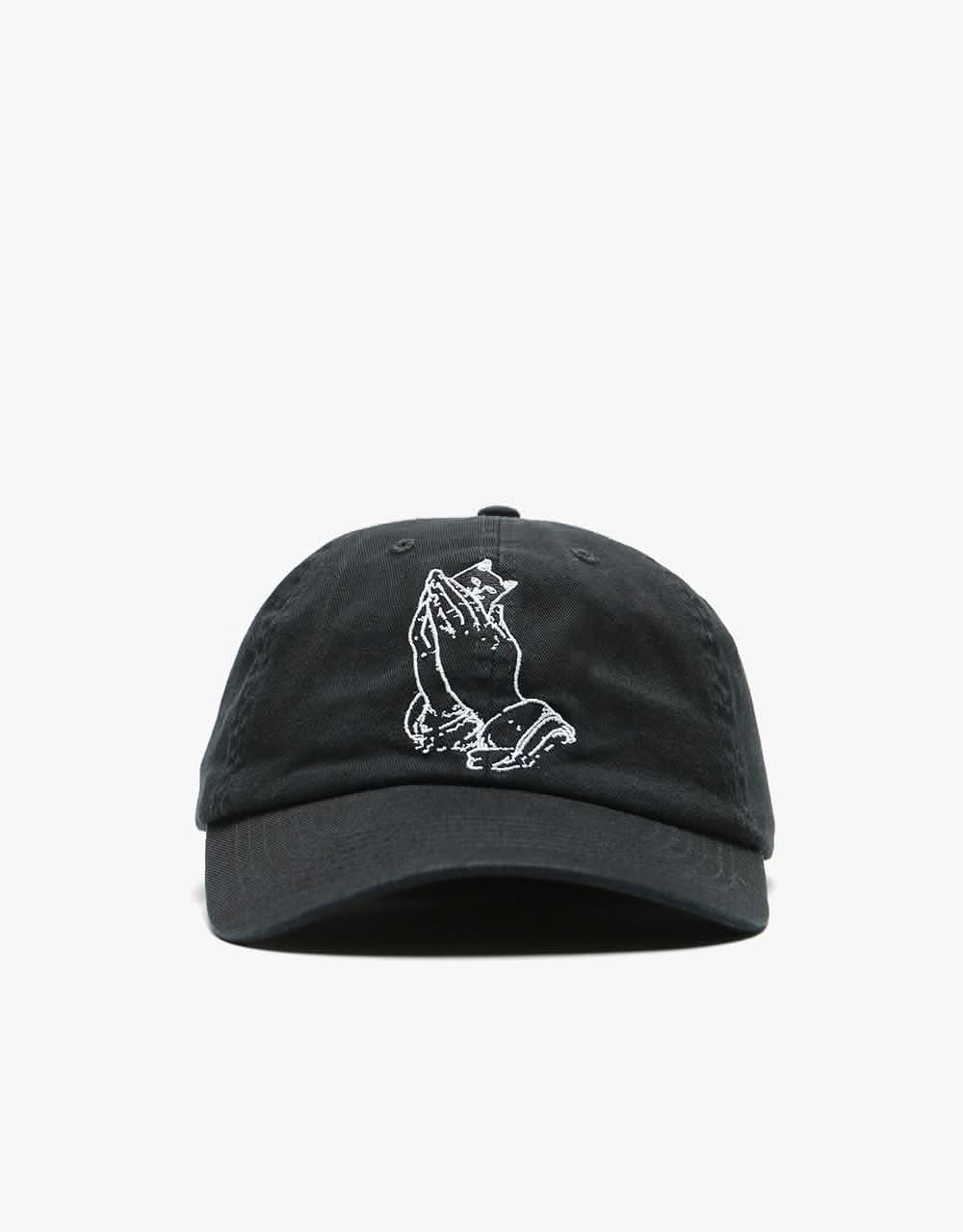 RIPNDIP Praying Hands Dad Cap - Black