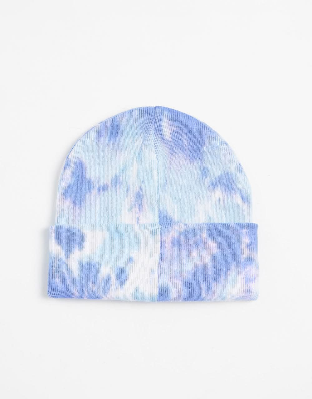 RIPNDIP Lord Nermal Tie Dye Beanie - Periwinkle Lightning Wash