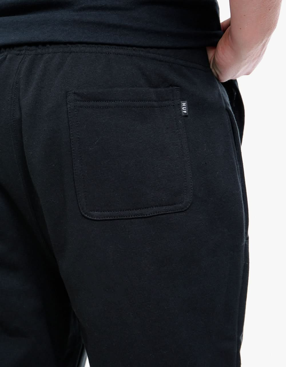 HUF Crown Stack Sweatpant - Black