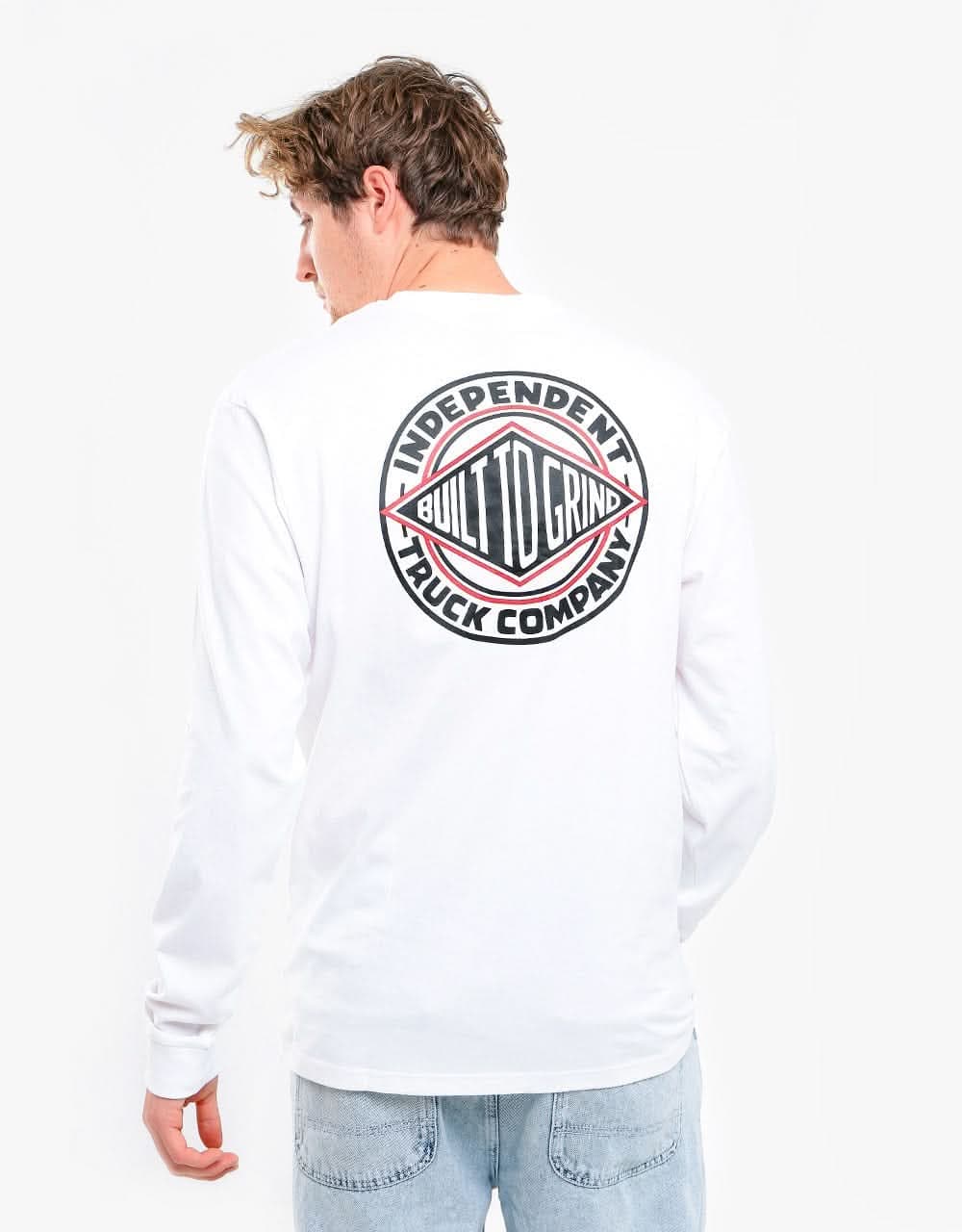 Independent BTG Summit L/S T-Shirt - White