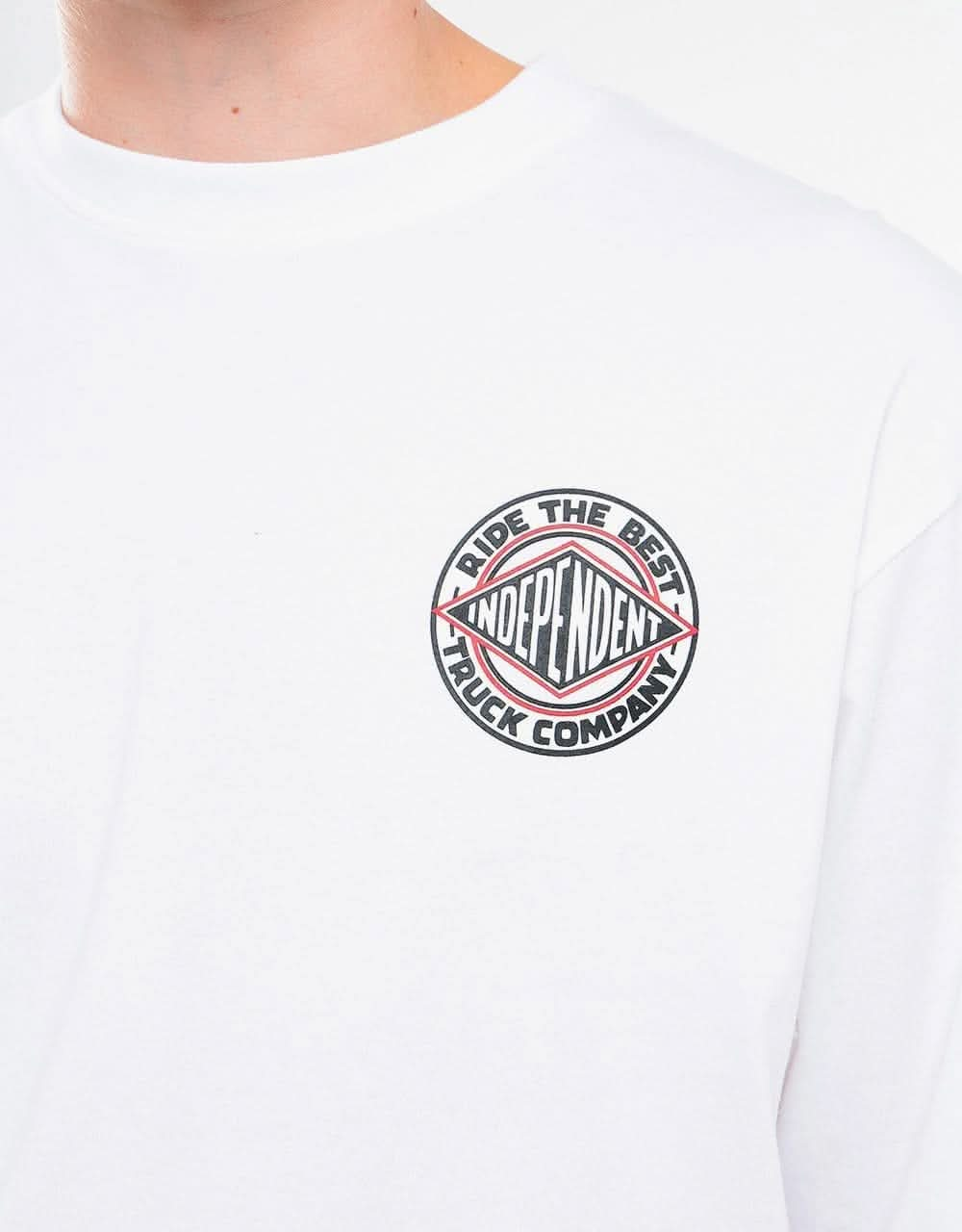 Independent BTG Summit L/S T-Shirt - White