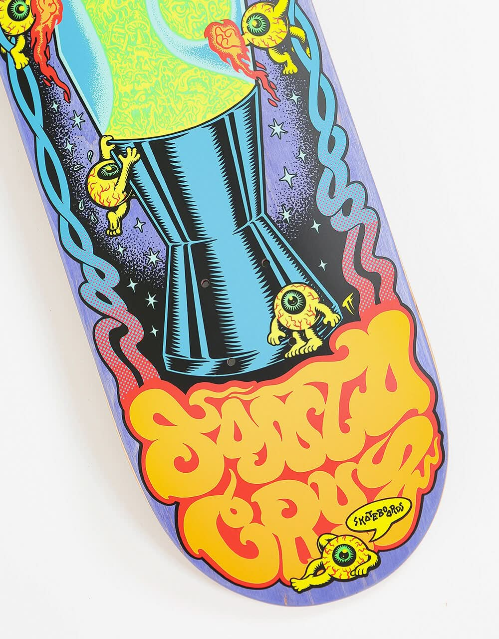 Santa Cruz Gartland Lava Lamp Skateboard Deck - 8.28"