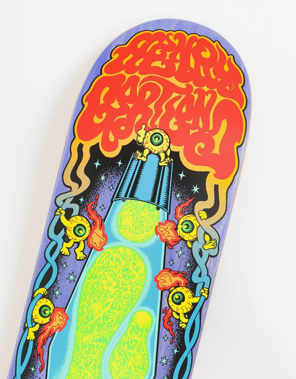 Santa Cruz Gartland Lava Lamp Skateboard Deck - 8.28"