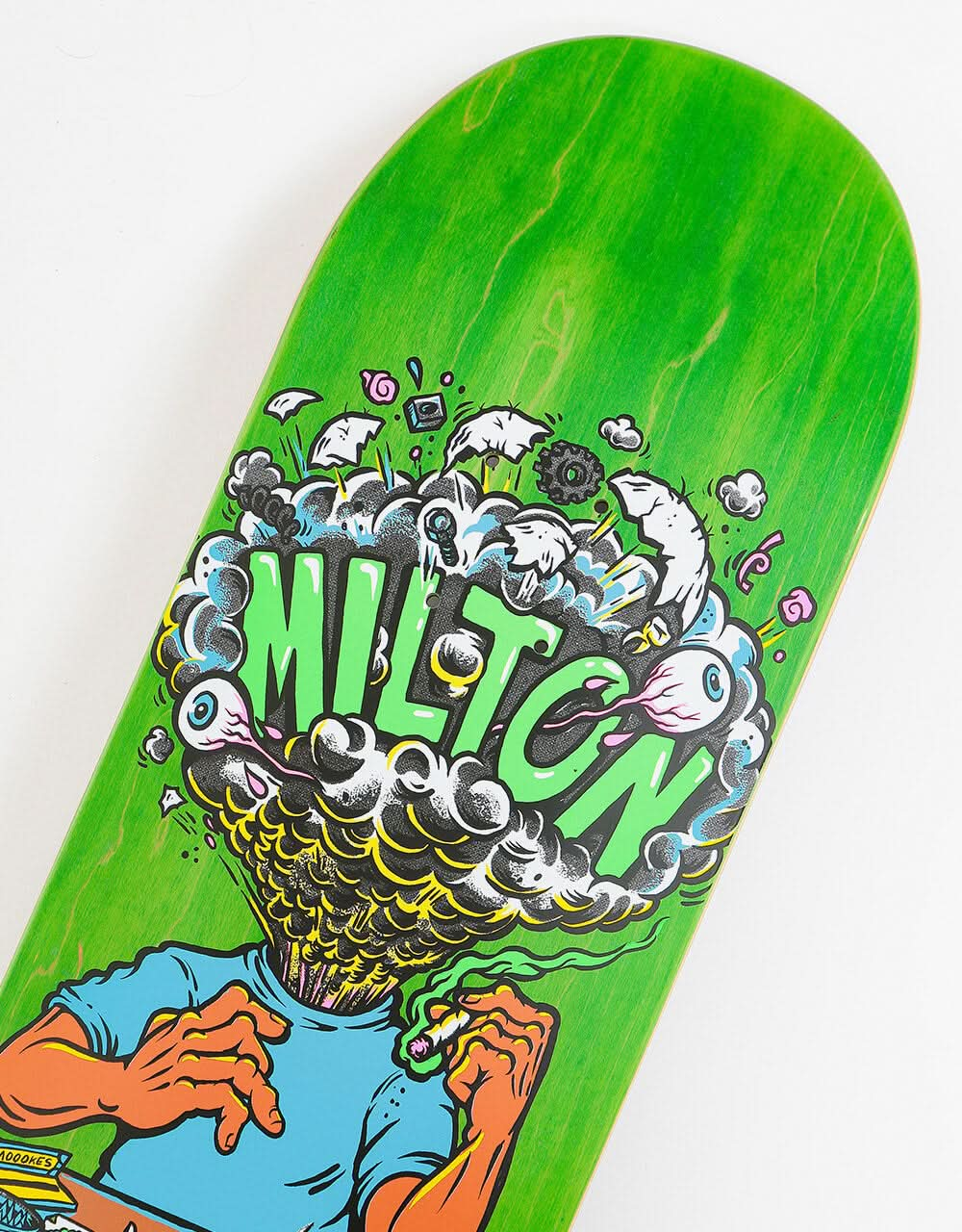 Creature Milton Brain Gone Skateboard Deck - 8.6"