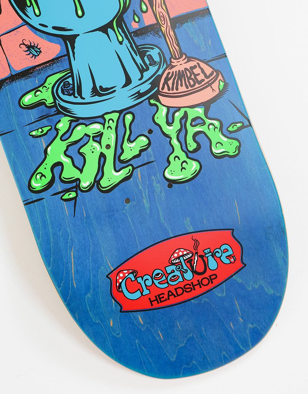 Creature Kimbel Life Kills Skateboard Deck - 9"