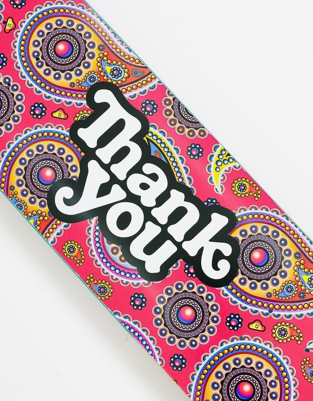 Thank You Paisley Logo Skateboard Deck - 8.5"